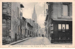 33.AM18462.Libourne.N°43.Rue St Jean Et Clocher De L'église St Jean - Libourne
