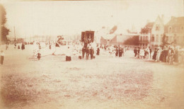 Le Croisic * Photo Albuminée Circa 1890/1910 * Procession , Fête Religieuse ? * 10.5x6.5cm - Le Croisic