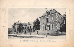 36.AM18520.Châteauroux.N°214.Ecole Normale D'Institutrices - Chateauroux