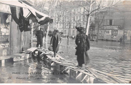 75 - PARIS - SAN34988 - Passerelle De Secours De L'avenue Rapp - De Overstroming Van 1910