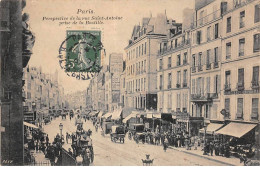 75004 - PARIS - SAN35023 - Perspective De La Rue Saint Antoine Prise De La Bastille - District 04