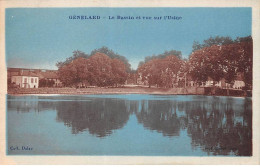 71 - GENELARD - SAN34938 - Le Bassin Et Vue Sur L'Usine - Otros & Sin Clasificación