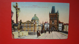 Praha.Karlov Most,krizovnicky Klaster A Starom,mostecka Vez.1.world War(slovenski Vojak).Barackenspital Prag VII - Tschechische Republik