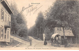 88 - GERARDMER - SAN35837 - Au Bureau Des Douanes Française à Longemer - Gerardmer