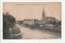 CP 35 ACIGNE L'arrivée Et Le Pont Sur La Vilaine - Autres & Non Classés