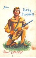 Disney - N°82636 - Tobler - Davy Crockett - Carte Publicitaire - Disneyland