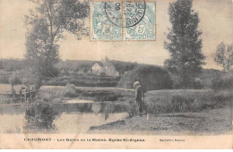 52 - CHAUMONT - SAN37530 - Les Bords De La Marne - Eglise St Aignan - Chaumont