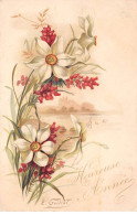 Illustrateur - N°81189 - E. Guillot - Heureuse Année - Fleurs - Autres & Non Classés