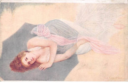 Illustrateur - N°81184 - P. Carrier-Belleuse - Jeune Femme Sur La Dune - Autres & Non Classés