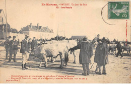 21 - SAULIEU - SAN37125 - Un Jour De Foire - Les BÅufs - Saulieu