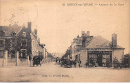 18 - MEHUN SUR YEVRE - SAN43230 - Avenue De La Gare - Mehun-sur-Yèvre