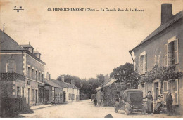 18 - HENRICHEMONT - SAN43221 - La Grande Rue De Le Borne - Henrichemont