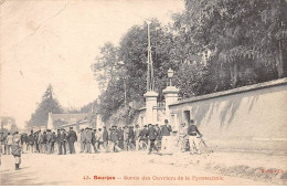 18 - BOURGES - SAN43225 - Sortie Des Ouvriers De La Pyrotechnie - Bourges