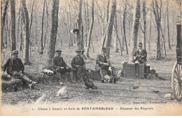 CHASSE - SAN37827 - Chasse à Courre En Forêt De Fontainebleau - Déjeuner Des Piqueur - Chasse