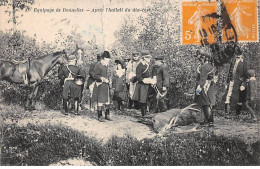 CHASSE - SAN37857 - Equipage De Bonnelles - Après L'hallali Du Dix Cors - Jagd