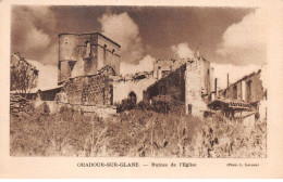87 - ORADOUR SUR GLANE - SAN37754 - Ruines De L'Eglise - Oradour Sur Glane
