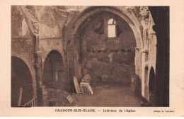 87 - ORADOUR SUR GLANE - SAN37753 - Intérieur De L'Eglise - Oradour Sur Glane