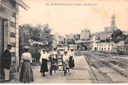 44 - PONTCHATEAU - SAN43566 - Le Tunnel - La Gare - Pontchâteau