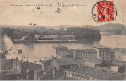 33 - LIBOURNE - SAN43395 - Perceptive Du Pont De Pierre Et Les Jolies Rives De La Dordogne - Libourne