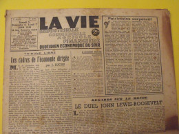 La Vie Industrielle Commerciale Agricole Financière. N° 638 Du 5 Juin 1943. Guerre Laval Pétain  Gazogène Meunerie - War 1939-45