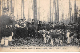CHASSE - SAN37848 - Chasse à Courre En Forêt De Fontainebleau - Avant La Curée - Jagd