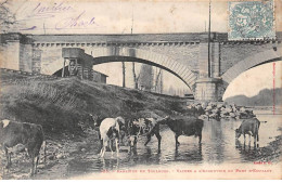 31 - TOULOUSE - SAN38071 - La Banlieue - Vaches à L'abreuvoir Au Pont D'Empalot - Andere & Zonder Classificatie