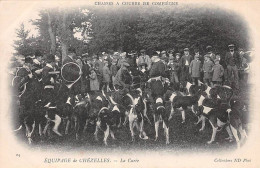 CHASSE - SAN37898 - Equipage De Chezelles - La Curée - Hunting
