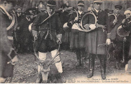 CHASSE - SAN37833 - Chasse à Courre En Forêt De Fontainebleau - La Curée D'un Cerf Dix Cors - Hunting