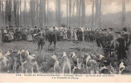 CHASSE - SAN37893 - Forêt De Villers Cotterêts - Equipage Menier - La Curée D'un Cerf Mulet à La Tranchée De Fleury - Caza