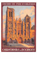 18 - BOURGES - SAN43226 - La Cathédrale - Chemin De Fer D'Orléans - Bourges