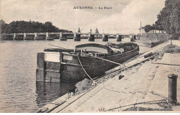 21 - AUXONNE - SAN38130 - Le Canal - Péniche - Auxonne