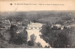 87.AM19166.Aix Sur Vienne.Vallée De La Vienne Et Quartier De La Gare.Vue Générale - Aixe Sur Vienne