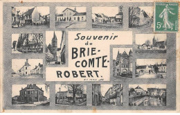 77.AM19090.Brie Comte Robert.Souvenir.Vue Différentes - Brie Comte Robert