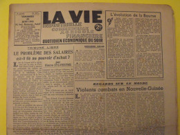 La Vie Industrielle Commerciale Agricole Financière. N° 651 Du 25 Juin 1943. Guerre Japon Bourse Actualités - Guerra 1939-45