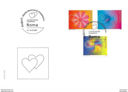 413 - 8 - Enveloppe Avec Obli Spéciale "Expo Roma  2009" - Postmark Collection