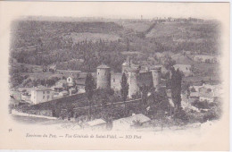 43 - LE PUY EN VELAY - VUE GENERALE DU CHATEAU DE  SAINT VIDAL - Le Puy En Velay