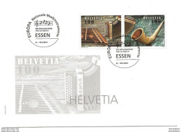 413 - 4 - Enveloppe Avec Timbres Europa Et Oblit Spéciale "expo Essen 2014" - Postmark Collection