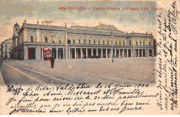 ITALIE - NOVARA - SAN39188 - Teatro Coccia - Piazza Vitt. - Novara