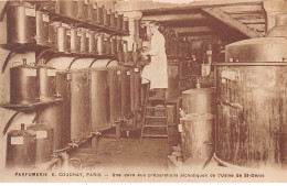 75001 - PARIS - SAN38983 - Parfumerie E Coudray - Une Cave Aux Préparations Alcooliques De L'Usine De St Denis - Arrondissement: 01