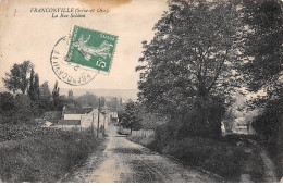 95 - FRANCONVILLE - SAN56168 - La Rue Soldini - Franconville