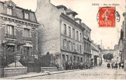 95 - DEUIL - SAN56200 - Rue De L'Eglise - Deuil La Barre