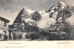 SUISSE - SAN57661 - Station Wengernalp - Eiger Und Mönch - Train - Autres & Non Classés