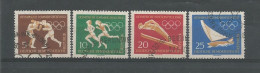 DDR 1960 Olympic Sports Y.T. 462/465  (0) - Gebruikt