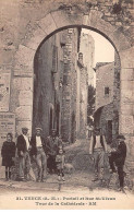 06 - VENCE - SAN58023 - Portail Et Rue St Véran - Tour De La Cathédrale - Vence