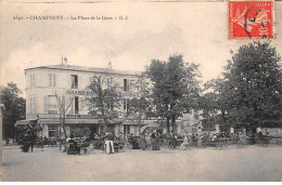 94 - CHAMPIGNY - SAN56122 - La Place De La Gare - Champigny Sur Marne