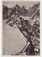 Grimsel Hospiz (1960 M) Mit Staumauer U. Finsteraarhorn - (Schweiz/Suisse/Switzerland) - 1949 - Alpenpost Bus - Andere & Zonder Classificatie