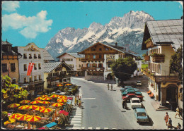 Austria - 6380 St. Johann In Tirol - Hauptstraße - Cars - VW 1500 - Ford Taunus - Renault - Nice Stamp - St. Johann In Tirol