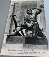 88 Domremy La Pucelle Statue De Jacques D Arc Pere De Jeanne D Arc Propriete De Vaucouleurs -ed LL 44 - Domremy La Pucelle