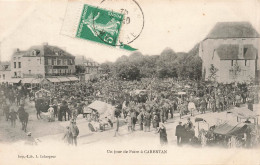 FRANCE - Un Jour De Foire à Carentan - Animé Chevaux - Imp Lib Lecherpeur - Carte Postale Ancienne - Carentan