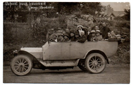 Autocar De Randonnée. Départ Pour Gavarnie. Carte Photo Animée - Gavarnie